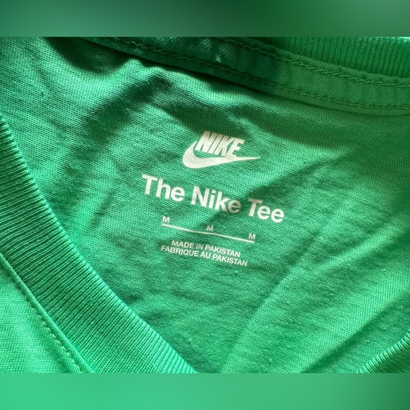 Nike NSW Brandriffs T-shirt Color Green Spring Unisex Size m - Picture 3 of 4